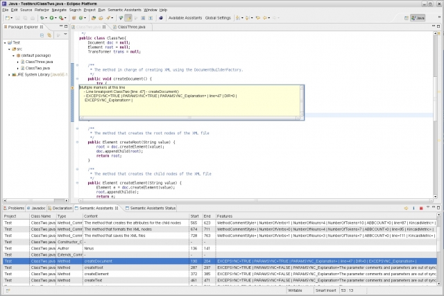 Semantic Assistants in Eclipse
