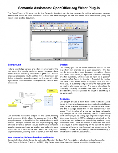 SA-Flyer: OpenOffice